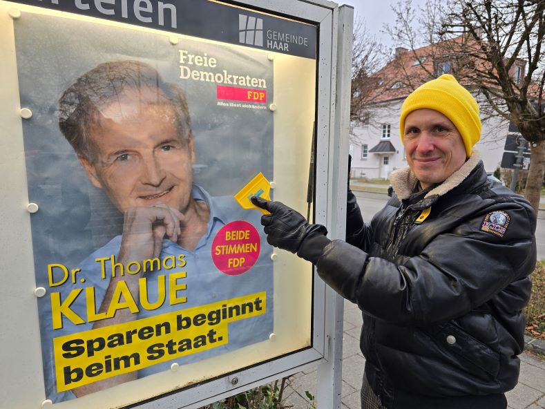 Mit einem „Walk & Talk“ will die FDP Haar die Bürger auf das neue Jahr einstimmen. (Foto: FDP Haar) Mit einem „Walk & Talk“ will die FDP Haar die Bürger auf das neue Jahr einstimmen. (Foto: FDP Haar)