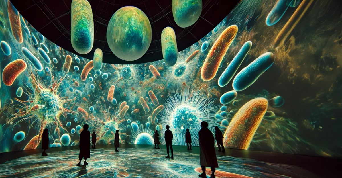 Immersive Technologien bieten viele Möglichkeiten, virtuelle und reale Welten zu verbinden (© IWS GmbH, mit KI generiert)