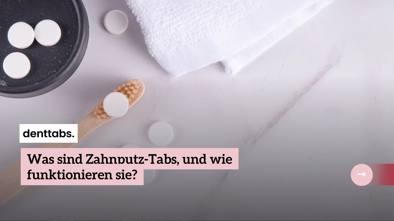Was sind Zahnputz-Tabs und wie funktionieren sie? - Denttabs mit Axel Kaiser (Die Bildrechte liegen bei dem Verfasser der Mitteilung.)