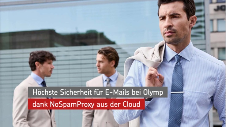 Olymp nutzt NoSpamProxy Cloud für Mail Security und Disclaimer Management (Die Bildrechte liegen bei dem Verfasser der Mitteilung.)
