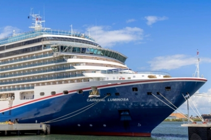 Die Carnival Luminosa ist 2026 in asiatischen Gewässern im Einsatz. Foto: Carnival Cruise Line