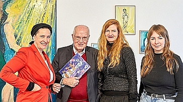 v.l.n.r.: Susanne Ristow, Hans-Jürgen Braun, Sandra Abend und Katharina Bruns; Foto: Peter Siepmann v.l.n.r.: Susanne Ristow, Hans-Jürgen Braun, Sandra Abend und Katharina Bruns; Foto: Peter Siepmann