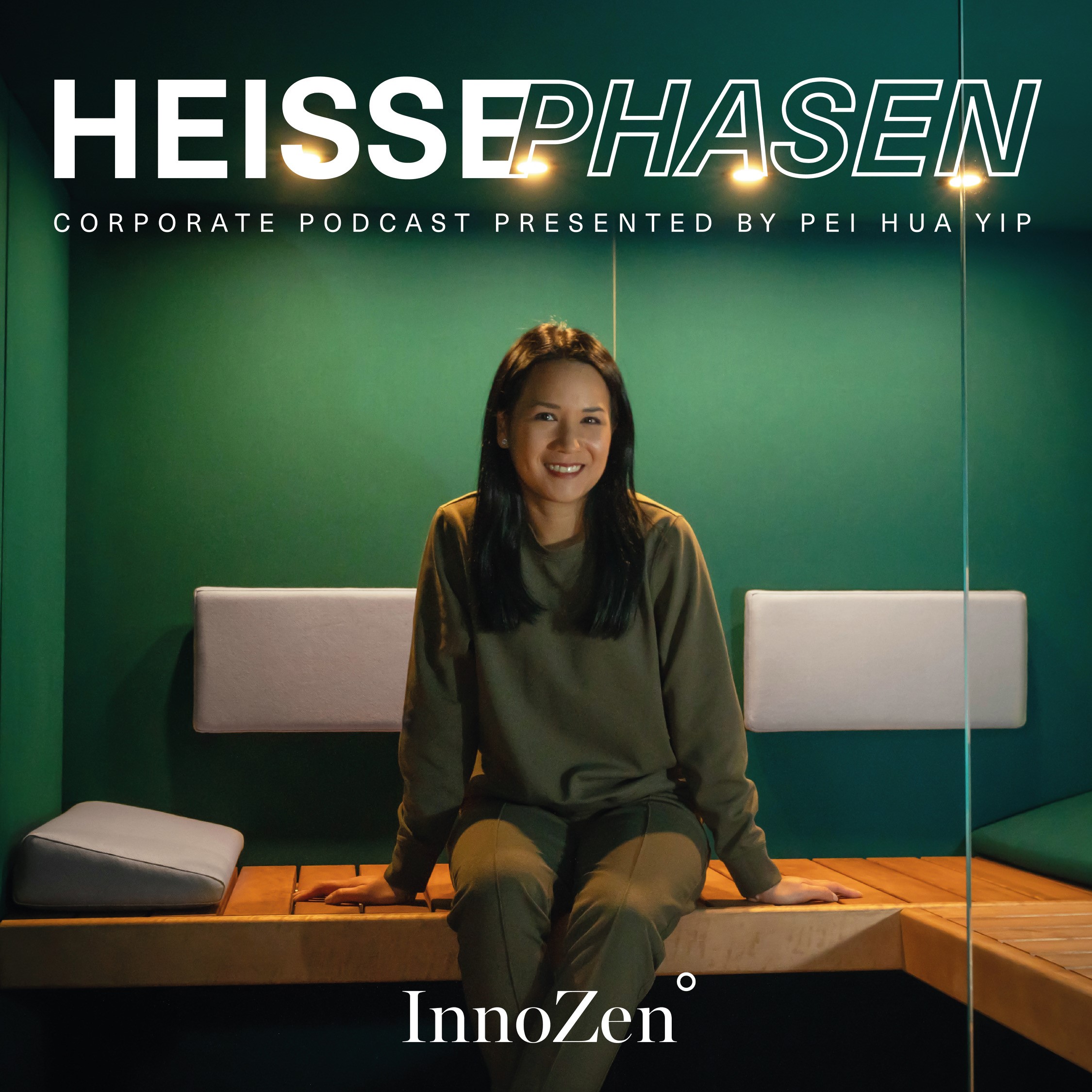 Heiße Phasen, der Corporate Podcast mit Female Founder Pei Hua Yip (Die Bildrechte liegen bei dem Verfasser der Mitteilung.)