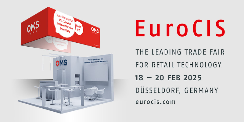 OMS Retail GmbH - Messestand auf der EuroCIS 2025
