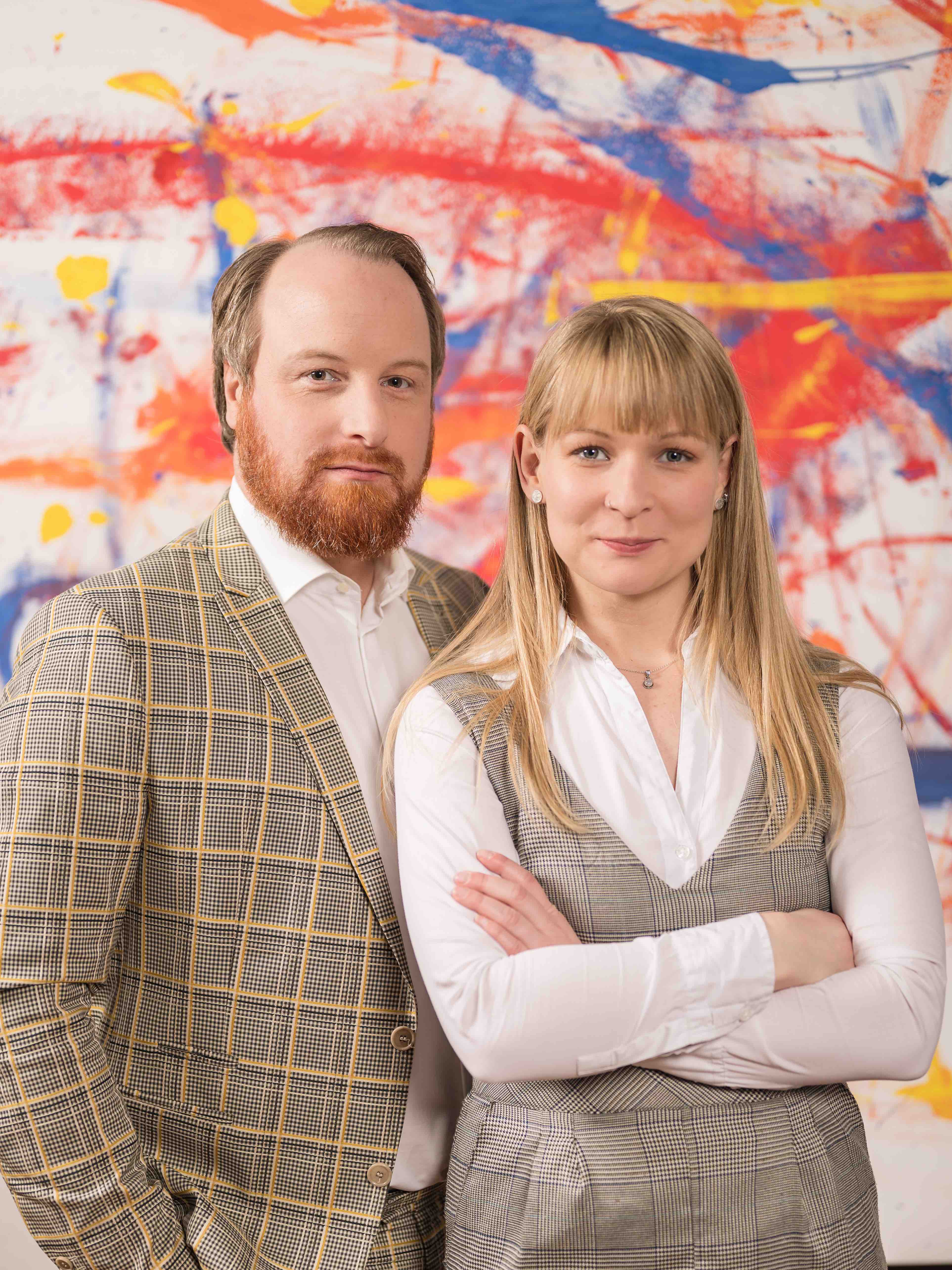 Natalie Driesnack und Tobias Weber von format:c (von rechts, Foto: format:c)