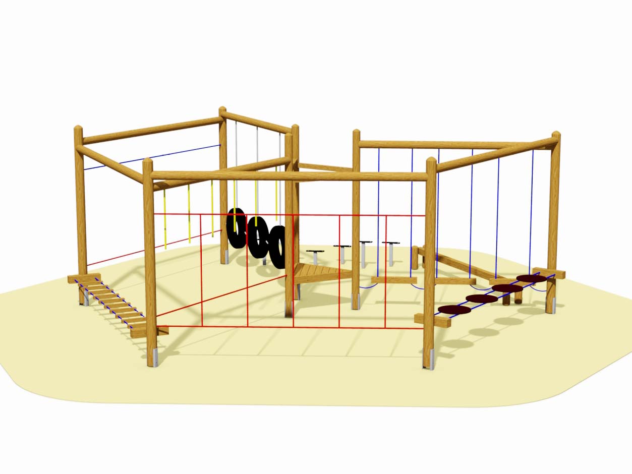 OBRA Niedrigseilgarten für Kommunen OBRA Niedrigseilgarten für Kommunen