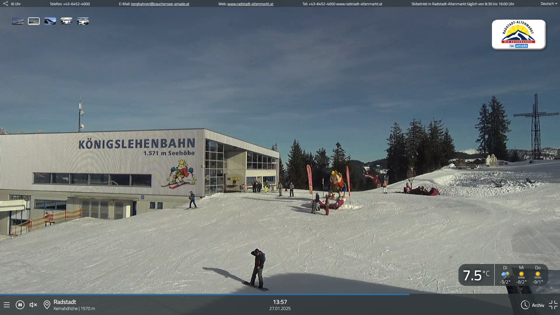 Webcam Zauchensee