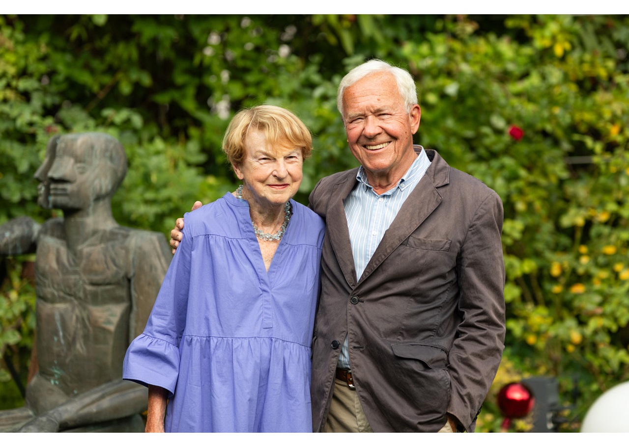 Stifter-Ehepaar Ingeborg und Dr. H. Jürgen Tiemann (© Kerstin Klupsch)