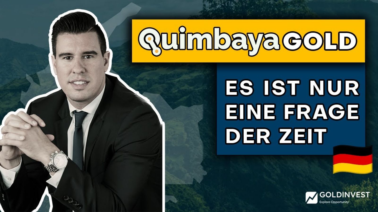 Quimbaya Gold-CEO im Goldinvest.de-Interview; Quelle: Goldinvest Consulting GmbH