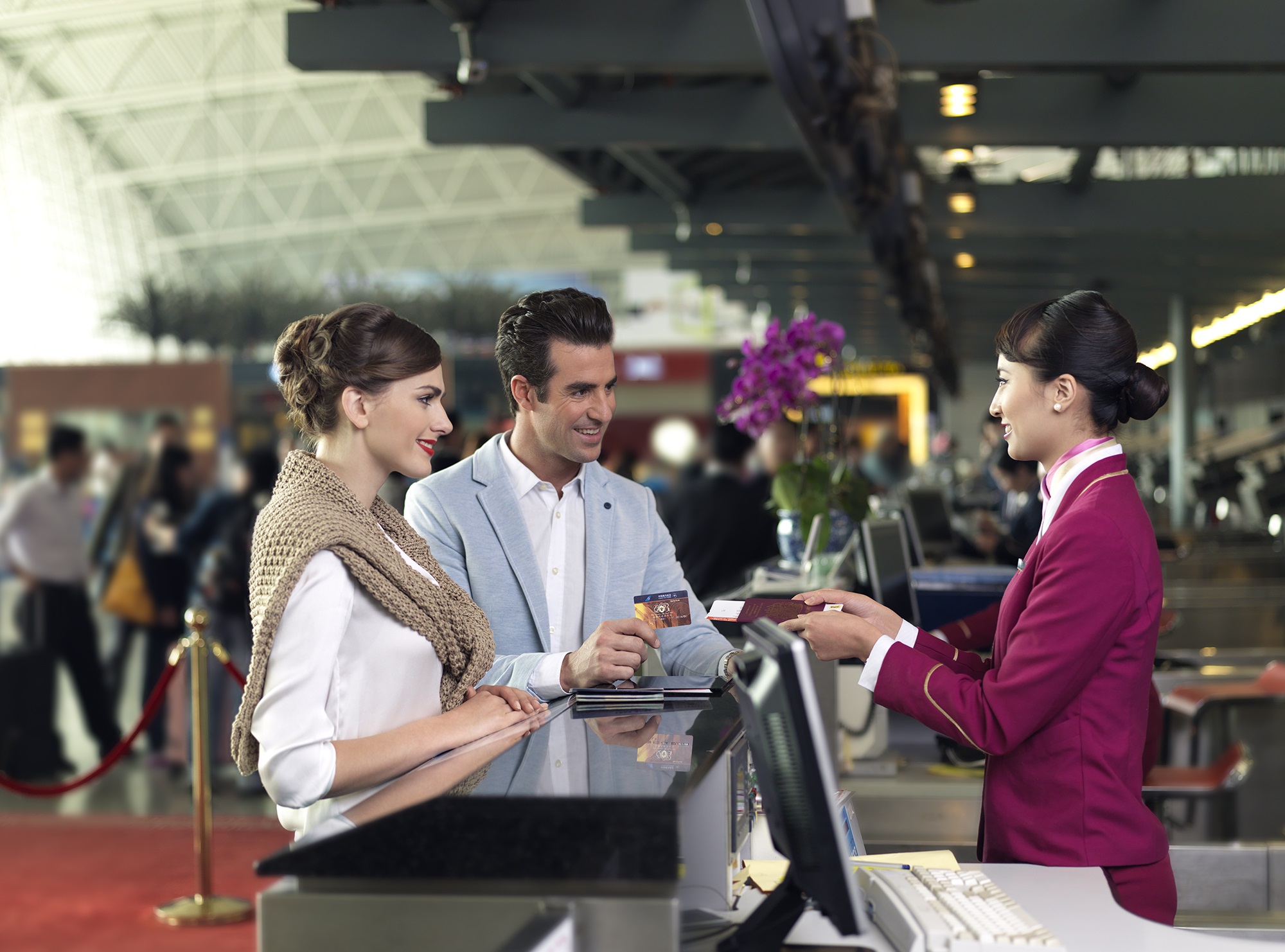 Der Flughafen Guangzhou Baiyun ist eines der großen Drehkreuze von China Southern Airlines. (Die Bildrechte liegen bei dem Verfasser der Mitteilung.)