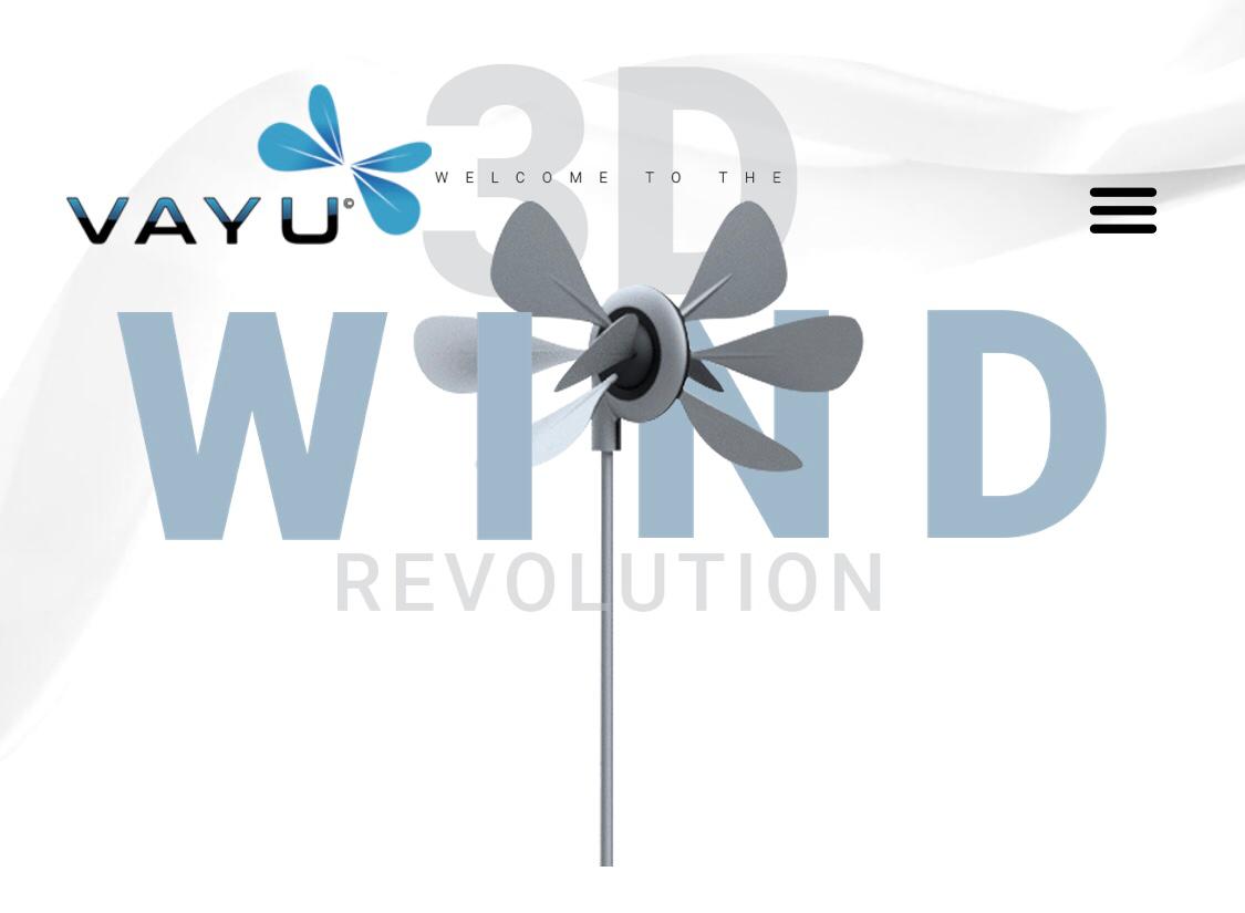 "Vayu" von Windradpionier 3D Windrad AG (Bildquelle: @Vayu) "Vayu" von Windradpionier 3D Windrad AG (Bildquelle: @Vayu)