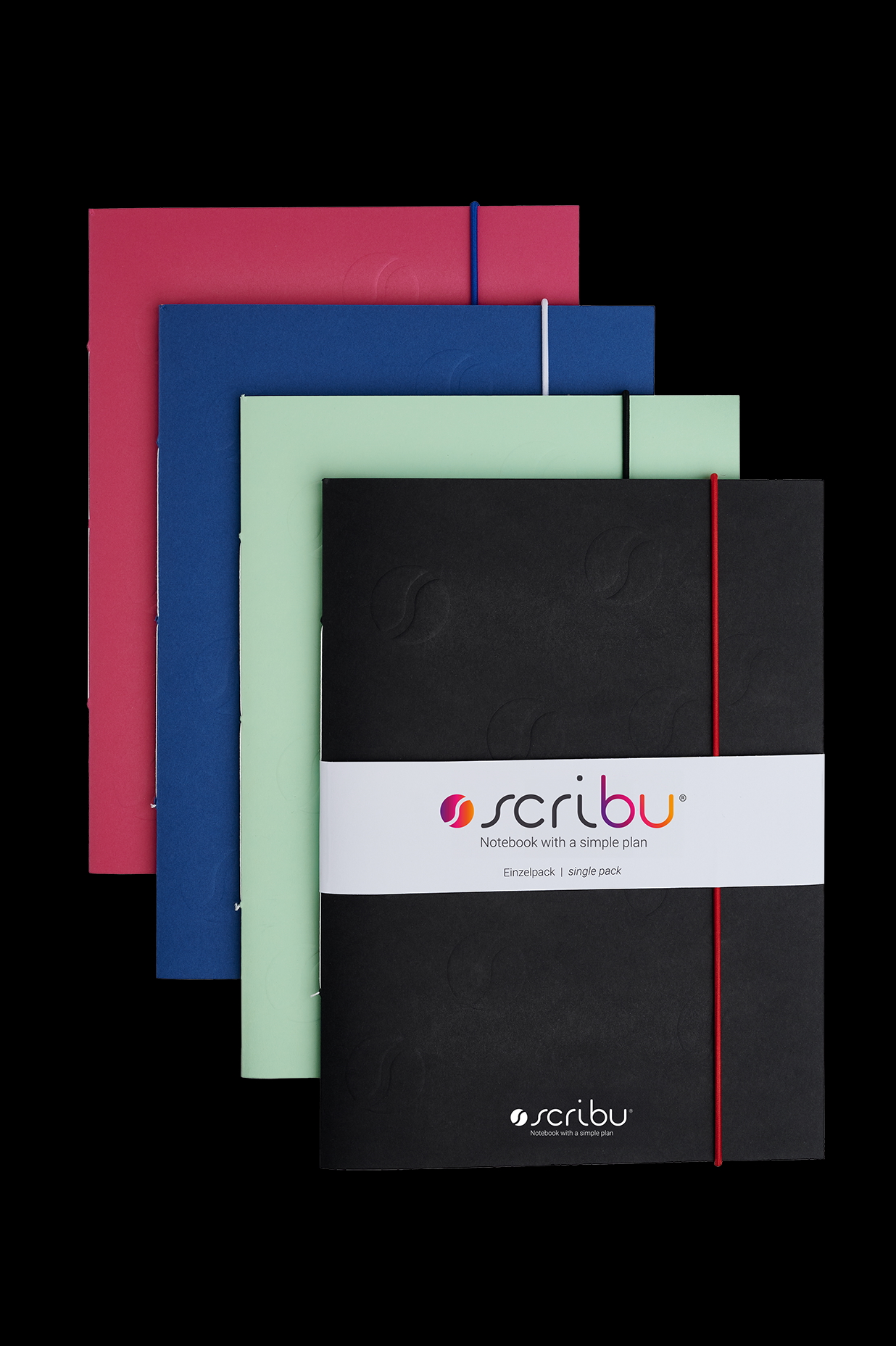 „scribu – Dein smarter Begleiter für Planung, Fokus und Kreativität. Vier Farben. Unendliche Möglich „scribu – Dein smarter Begleiter für Planung, Fokus und Kreativität. Vier Farben. Unendliche Möglich