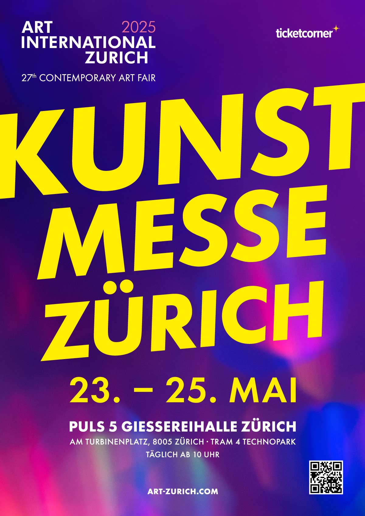 Poster der Kunstmesse Zürich
