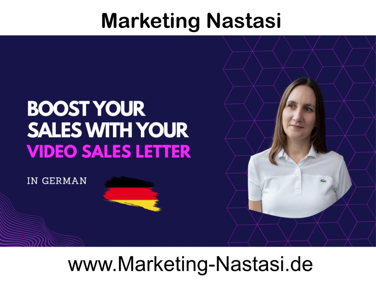 Neu: VSL vom Marketing Nastasi in Deutsch jetzt verfügbar.  (© Marketing Nastasi)