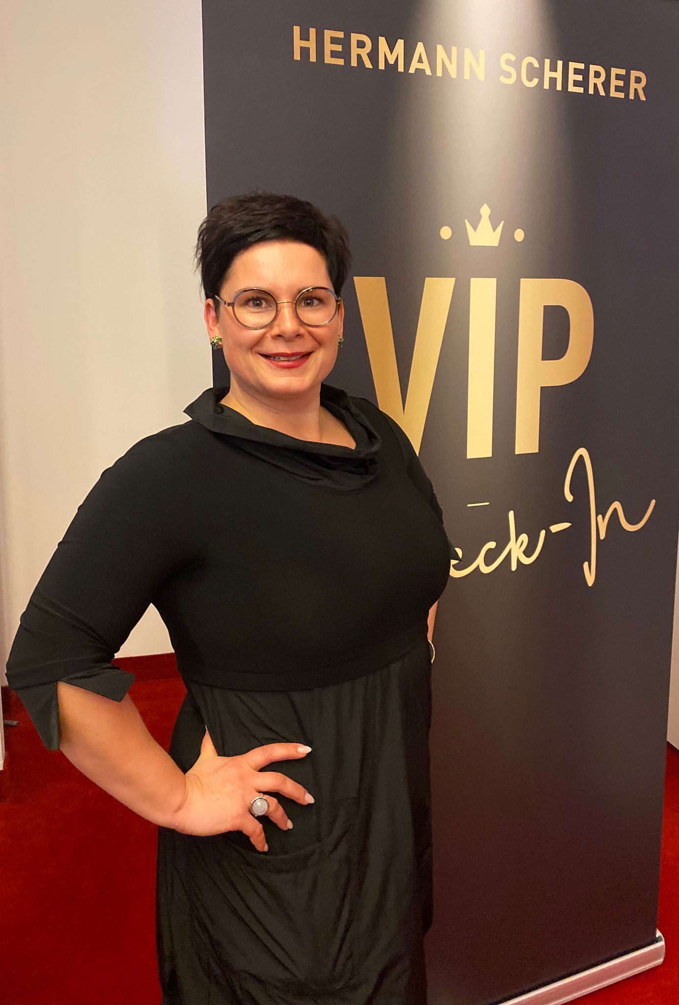 Katrin Stopp beim 1. internationalen Speakerslam in Dresden/ Radebeul (Die Bildrechte liegen bei dem Verfasser der Mitteilung.)