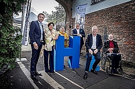 v.l. Dr. Dieter Ostermann, Jutta Zülow, Katharina Leuffen, David Zülow, Dirk Brügge,Volker Staufert 