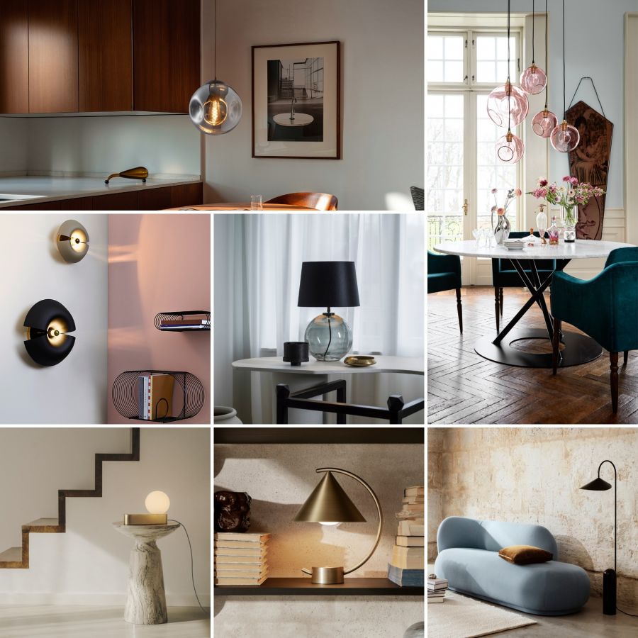 Lichtdesigns im Retro-Flair (© Lampenwelt.de)
