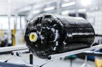Type 4 Hydrogen Cylinder (Quelle: Hexagon Purus)