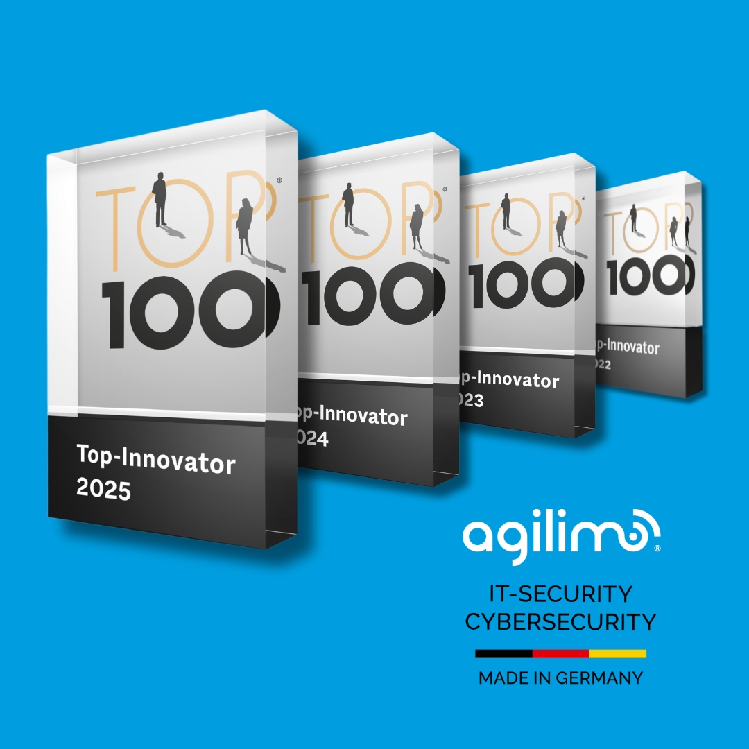 Vierter TOP-Innovator Award für agilimo (Die Bildrechte liegen bei dem Verfasser der Mitteilung.) Vierter TOP-Innovator Award für agilimo (Die Bildrechte liegen bei dem Verfasser der Mitteilung.)