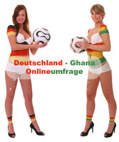 24 Stunden Online Umfrage: Deutschland gegen Ghana  (Bildquelle: © Sven_Vietense - Fotolia.com)