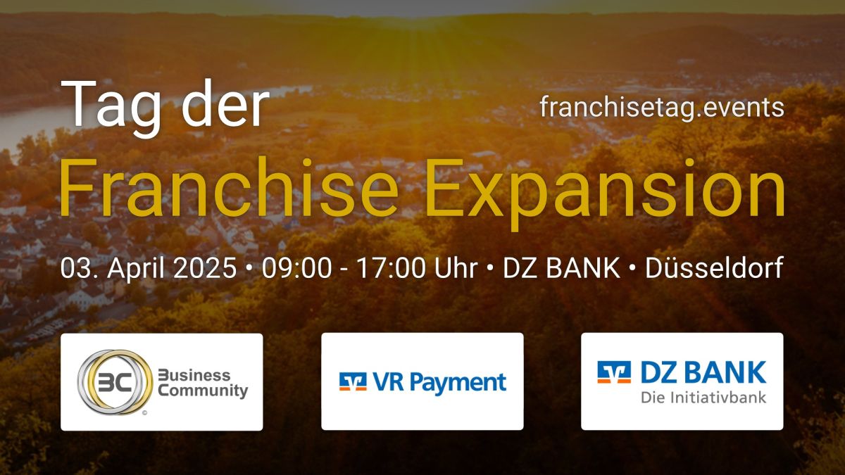 Tag der Franchise Expansion 2025 (© ) Tag der Franchise Expansion 2025 (© )