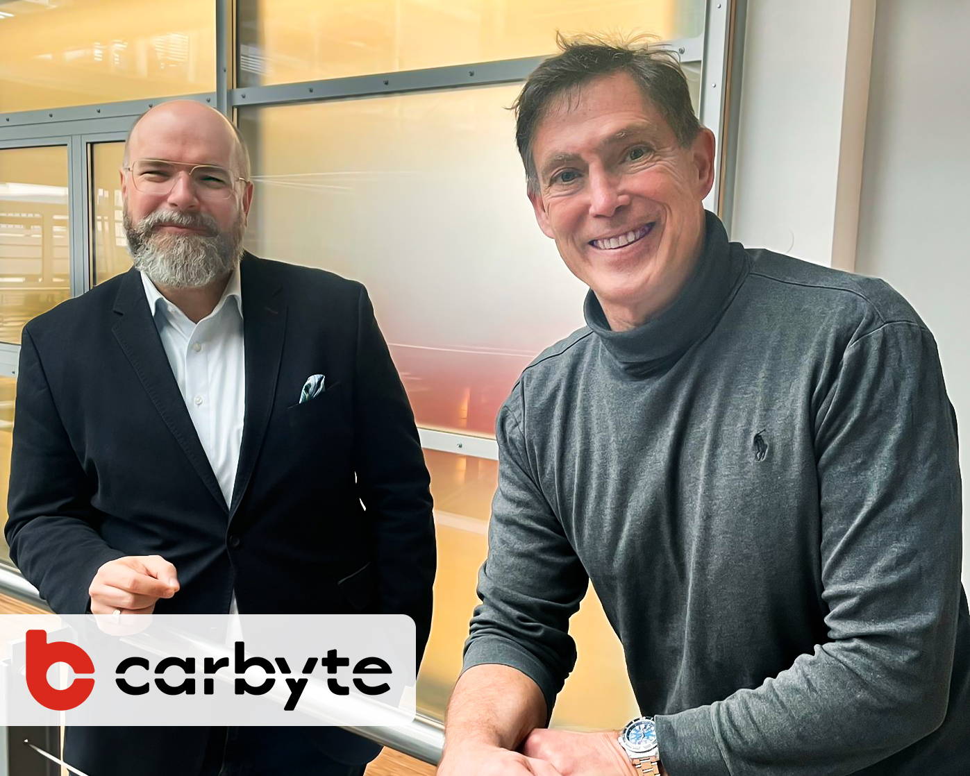 Matthias Wiebersinsky & Dr. Jürgen Weber, Geschäftsführer der CarByte Technology Group GmbH