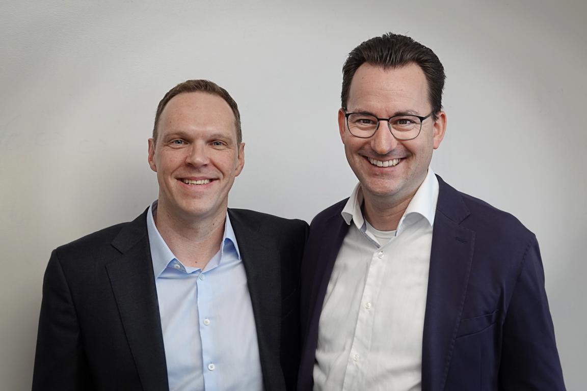 Thorsten Förg (Hochfrequenz) und Holger Strotmann (Natuvion) (Die Bildrechte liegen bei dem Verfasser der Mitteilung.)