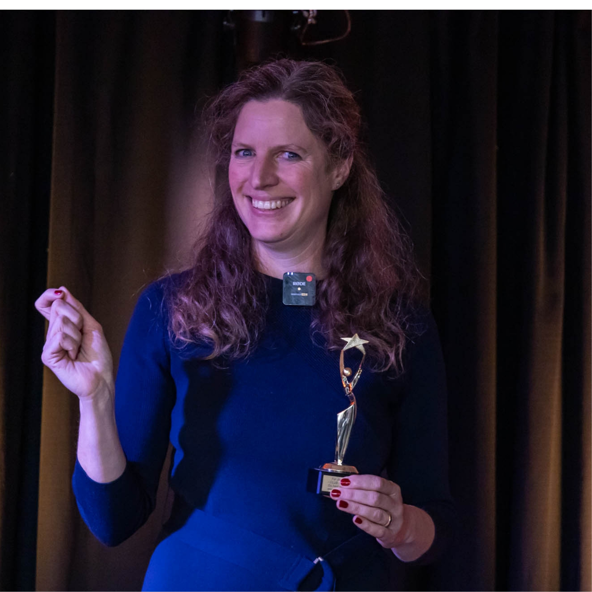 Vortragsrednerin Daniela Landgraf_Gewinnerin des"Du hast uns sehr berührt" Awards (Bildquelle: @Mathias Wald)