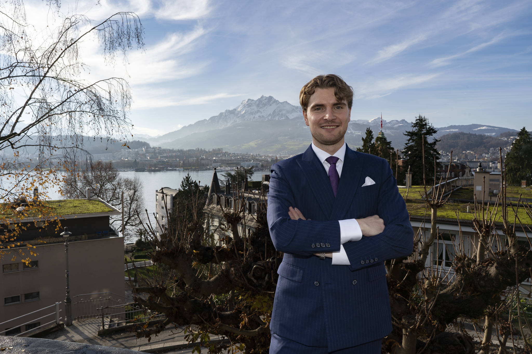Felipe M. Smura, Direktor Hotel Royal Luzern. Felipe M. Smura, Direktor Hotel Royal Luzern.