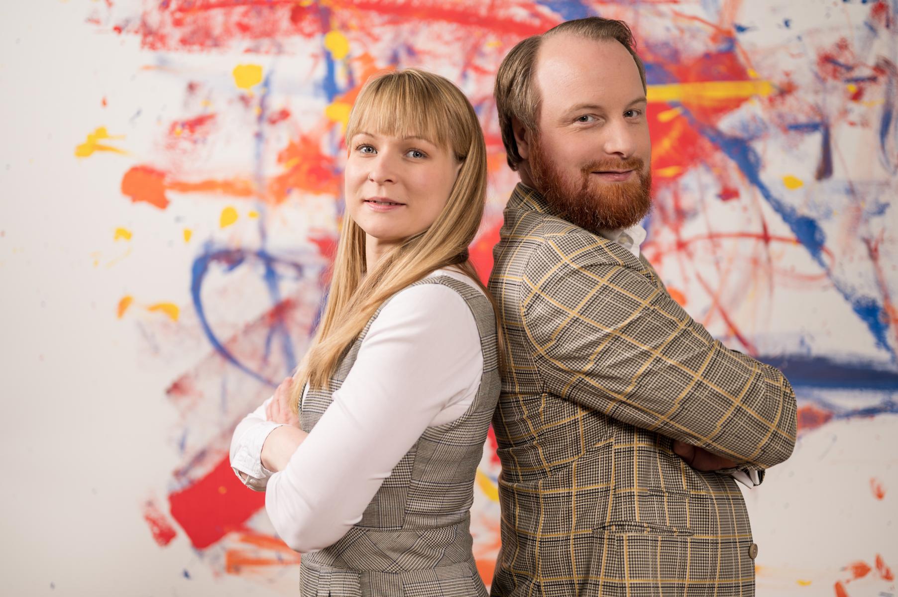 Natalie Driesnack und Tobias Weber von format:c (Foto: format:c) Natalie Driesnack und Tobias Weber von format:c (Foto: format:c)