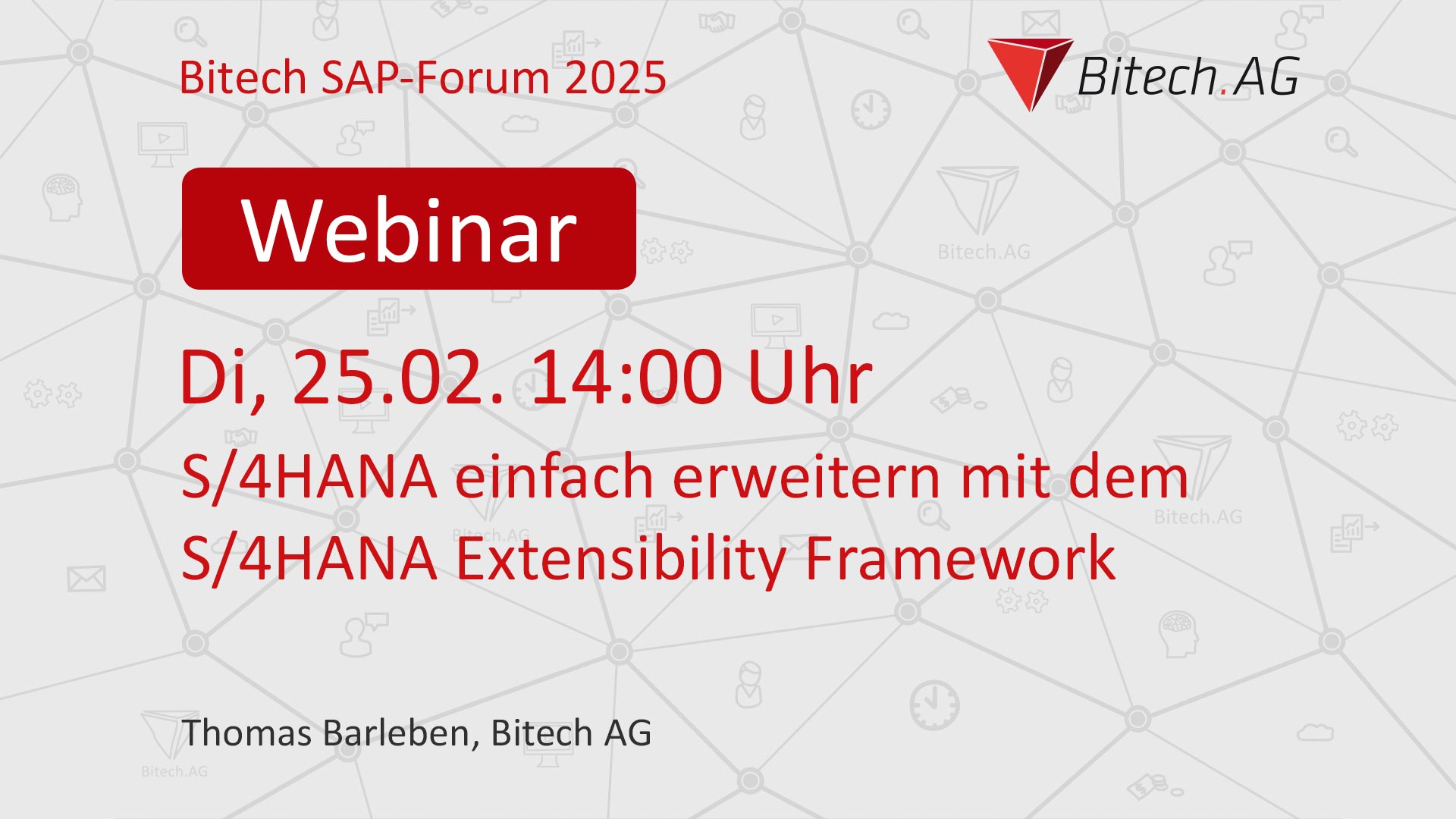 Die Leverkusener SAP-Beratung veranstaltet regelmäßig Webinare zu aktuellen SAP-Themen. Die Leverkusener SAP-Beratung veranstaltet regelmäßig Webinare zu aktuellen SAP-Themen.