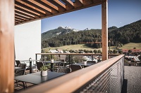 Das Panoramarestaurant (c) Manuel Kottersteger (Hirben Naturlaub)