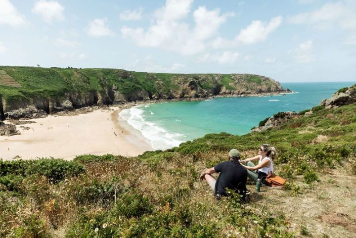 Viele Wege führen im Sommer nach Jersey. Foto: Andy Le Gresley Viele Wege führen im Sommer nach Jersey. Foto: Andy Le Gresley