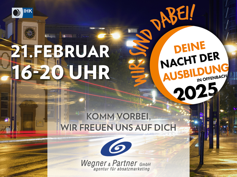 Wegner& Partner, agentur für absatzmarketing, Offenbach (Die Bildrechte liegen bei dem Verfasser der Mitteilung.)