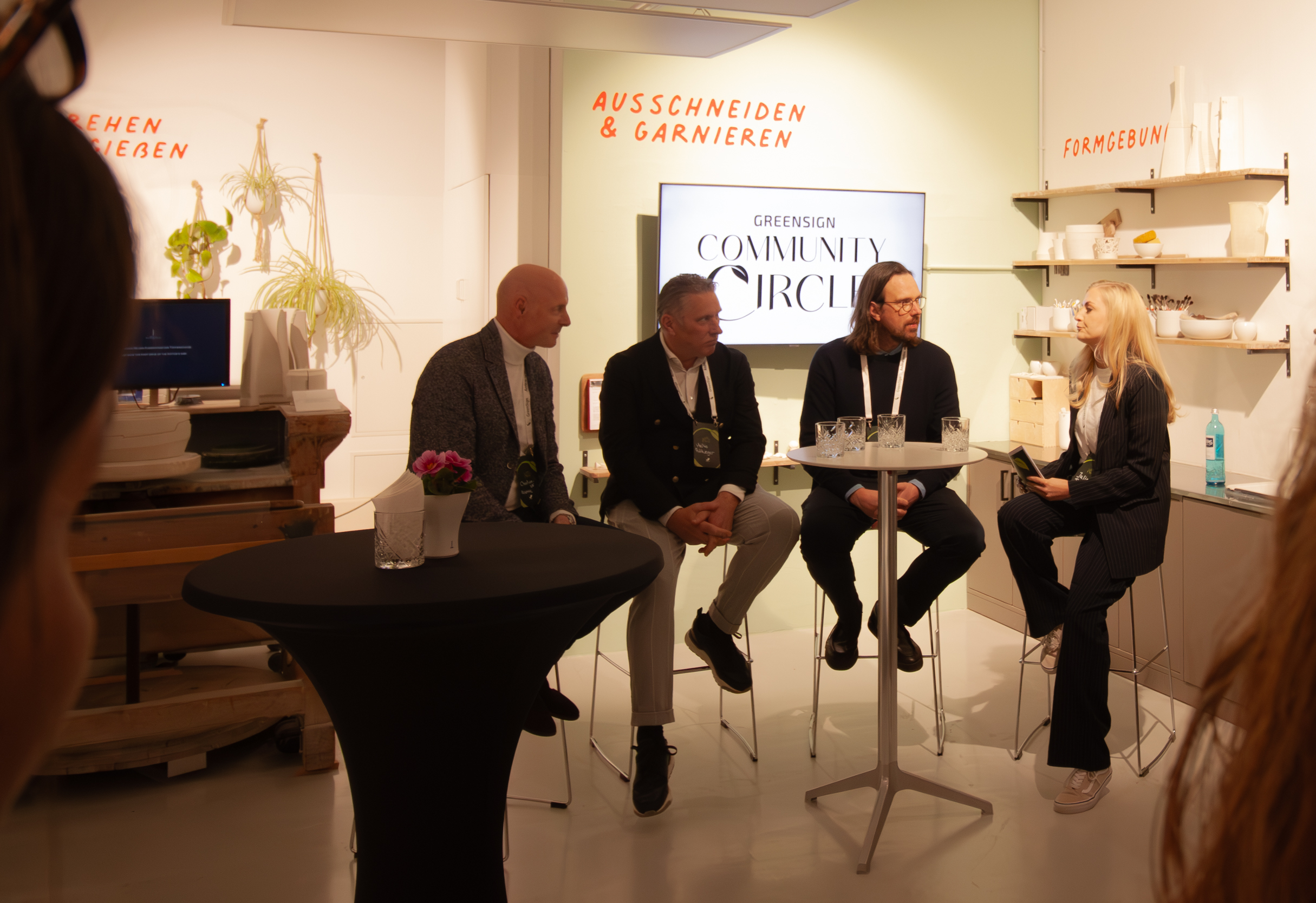 Paneldiskussion GreenSign Community Circle. Quelle: GreenSign Service GmbH.