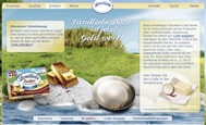 artundweise vergoldet Landliebe Butter im Web