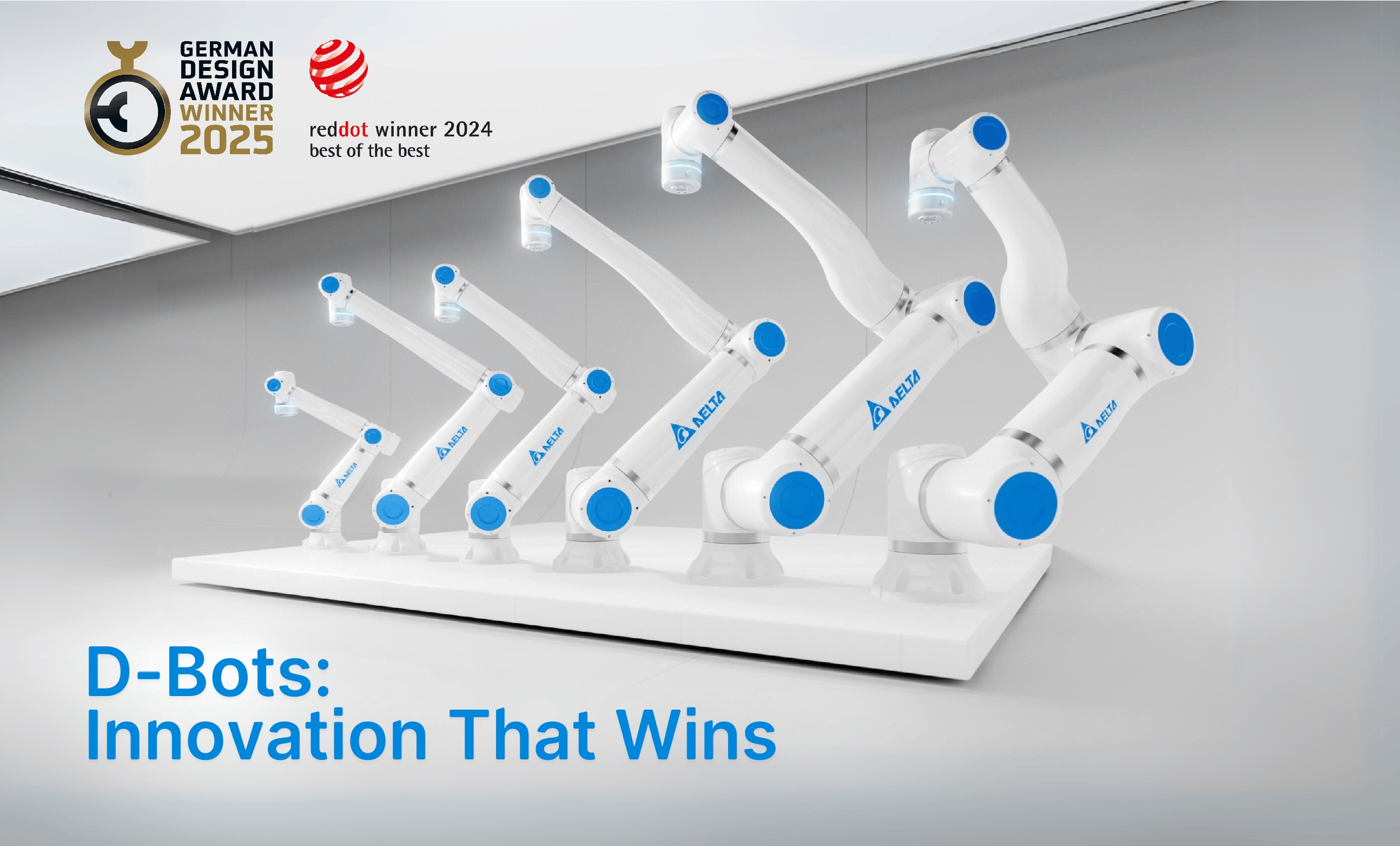 Deltas zeigt innovative Ladesysteme, D-Bot Cobots und ToF-Kameras für Smarter Warehouse Automation (Bildquelle: @ Delta Electronics)