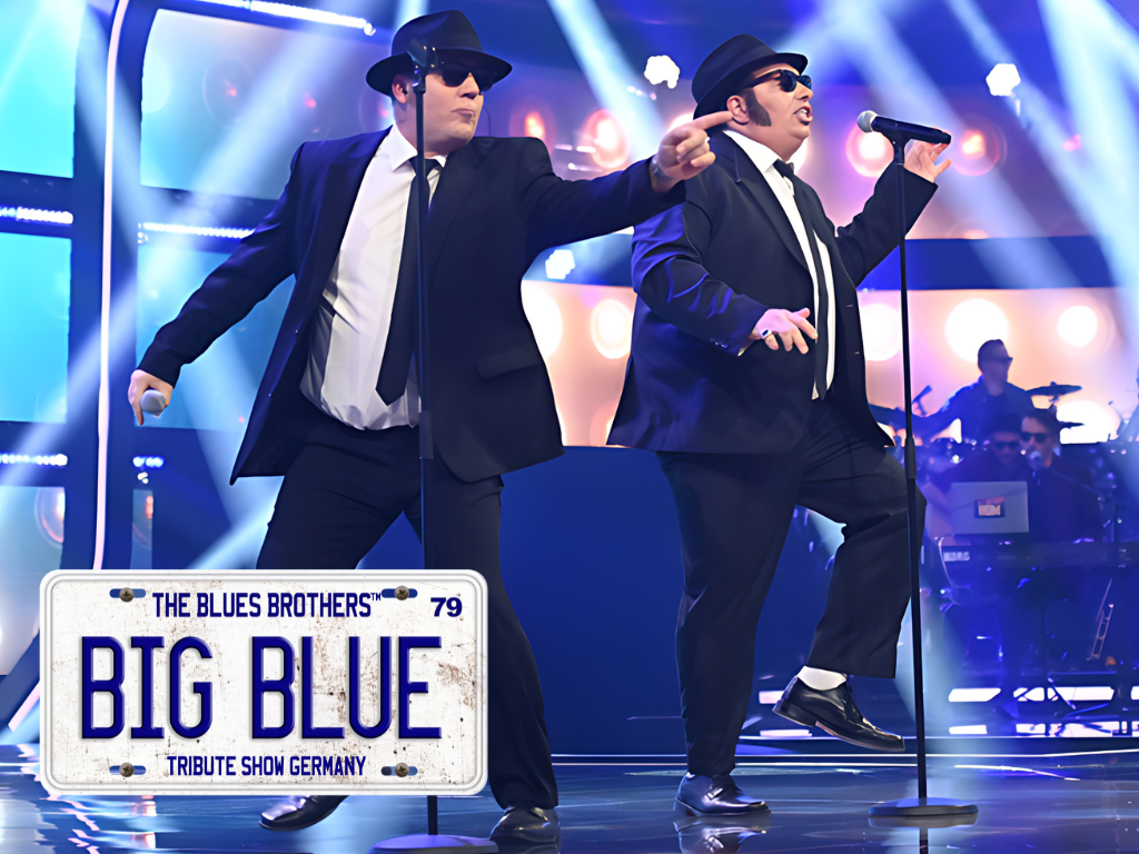 Big Blue liefert das Event-Highlight des Jahres – Die beste Blues Brothers™ Tribute-Show Deutschland