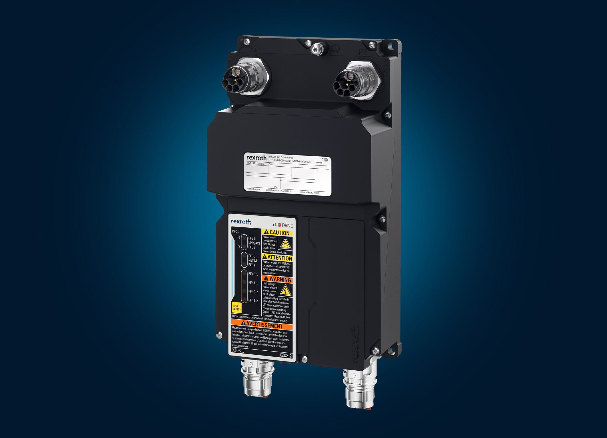Modulares, flexibles und energieeffizientes System: der neue ctrlX DRIVE cabinet-free. (Bildquelle: Bosch Rexroth AG)