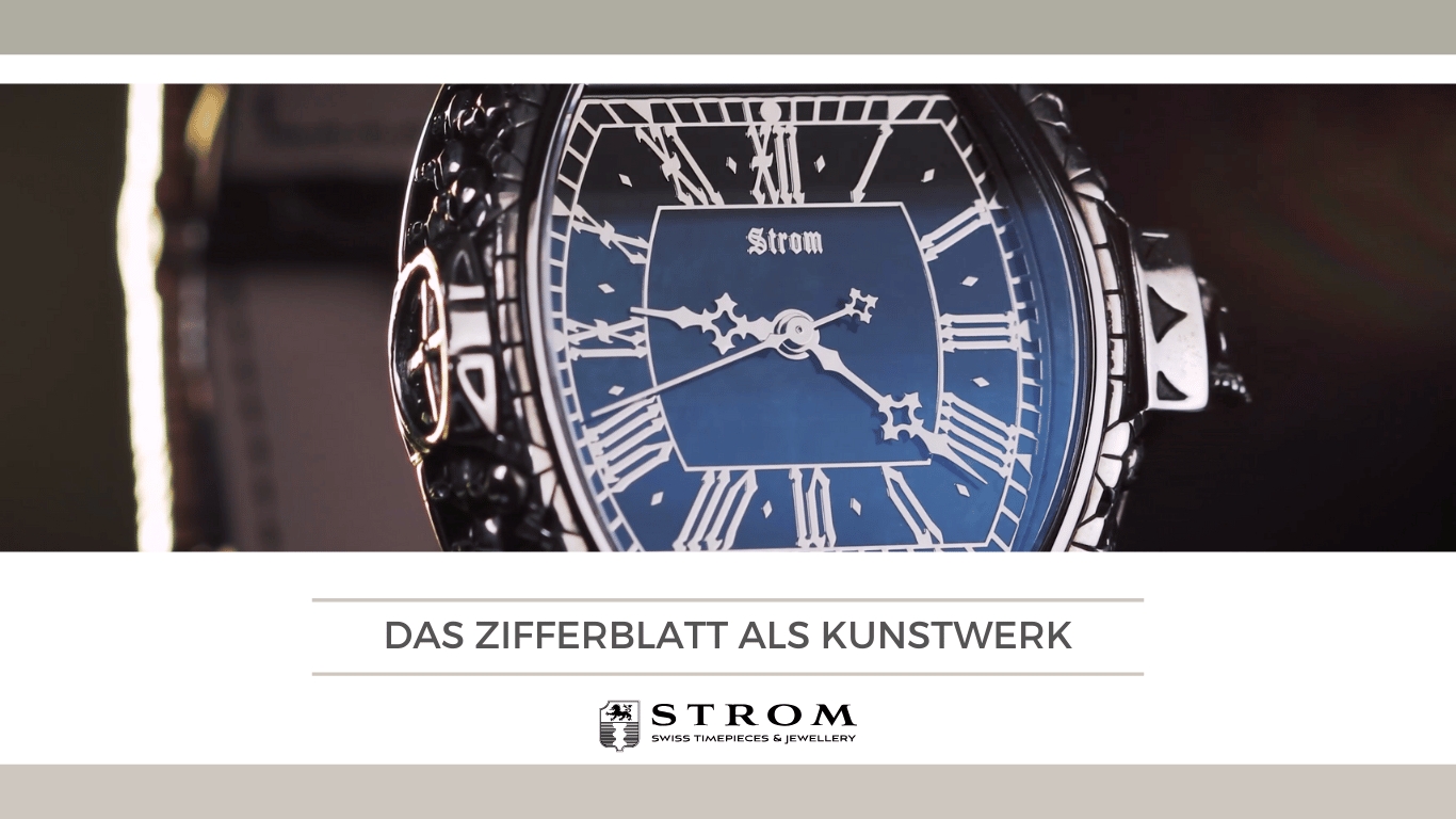 Das Zifferblatt als Kunstwerk - Daniel Strom (Die Bildrechte liegen bei dem Verfasser der Mitteilung.)