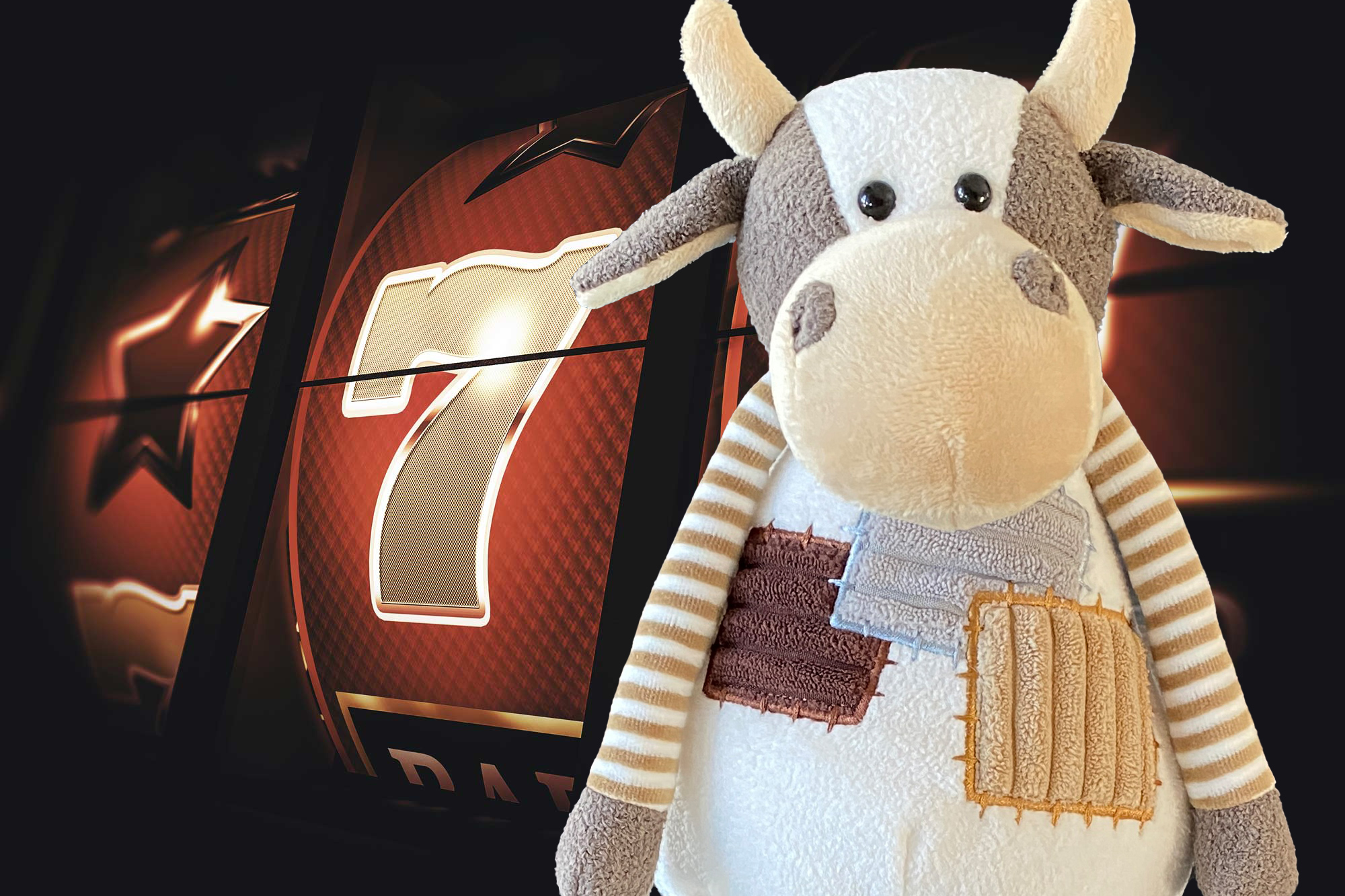 Gewinnspiele und Verlosungen sind ein festes Element bei der"Trude Kuh" Vereinsförderung (Die Bildrechte liegen bei dem Verfasser der Mitteilung.)