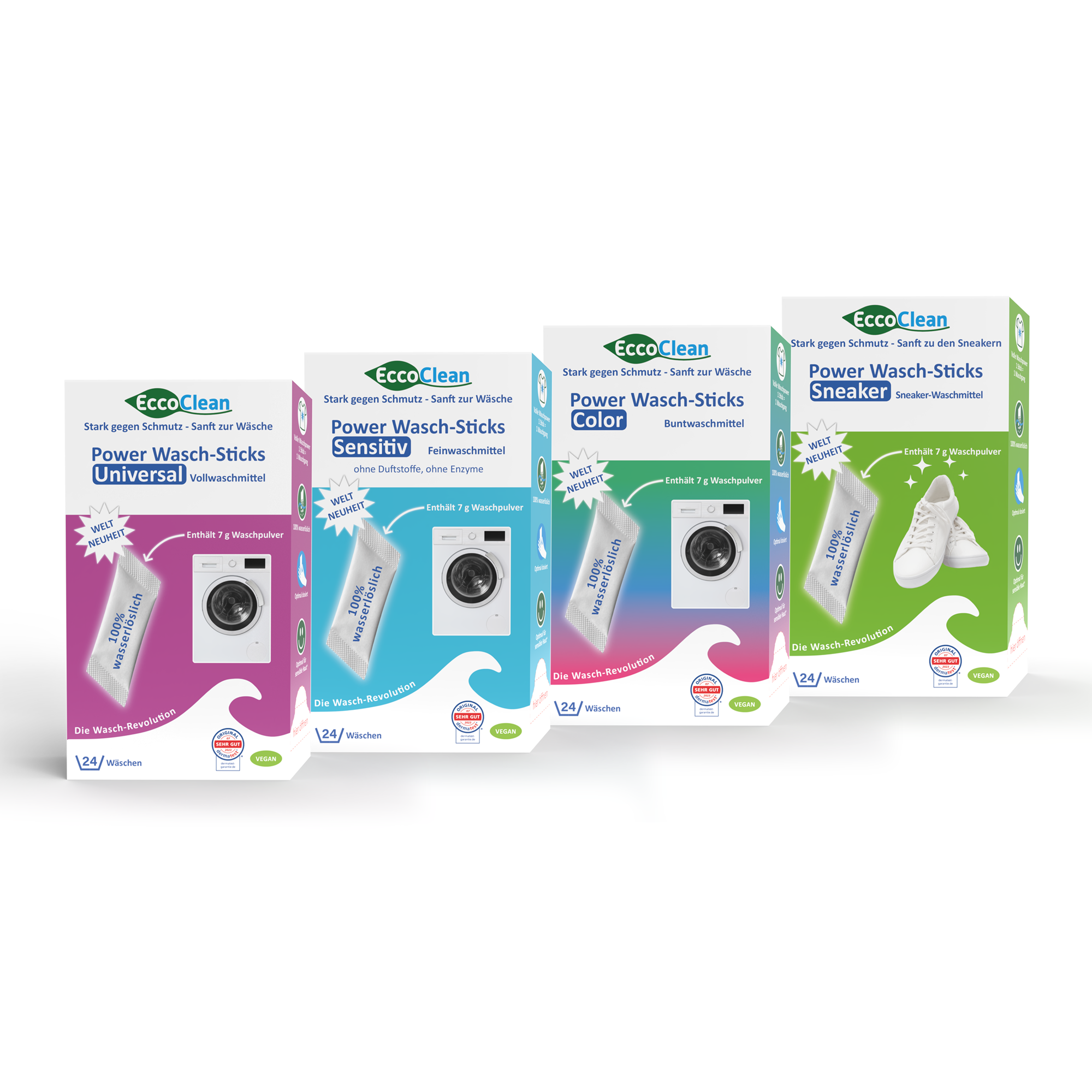 Die innovativen EccoClean Power Wasch-Sticks: Eine nachhaltige Verpackungslösung