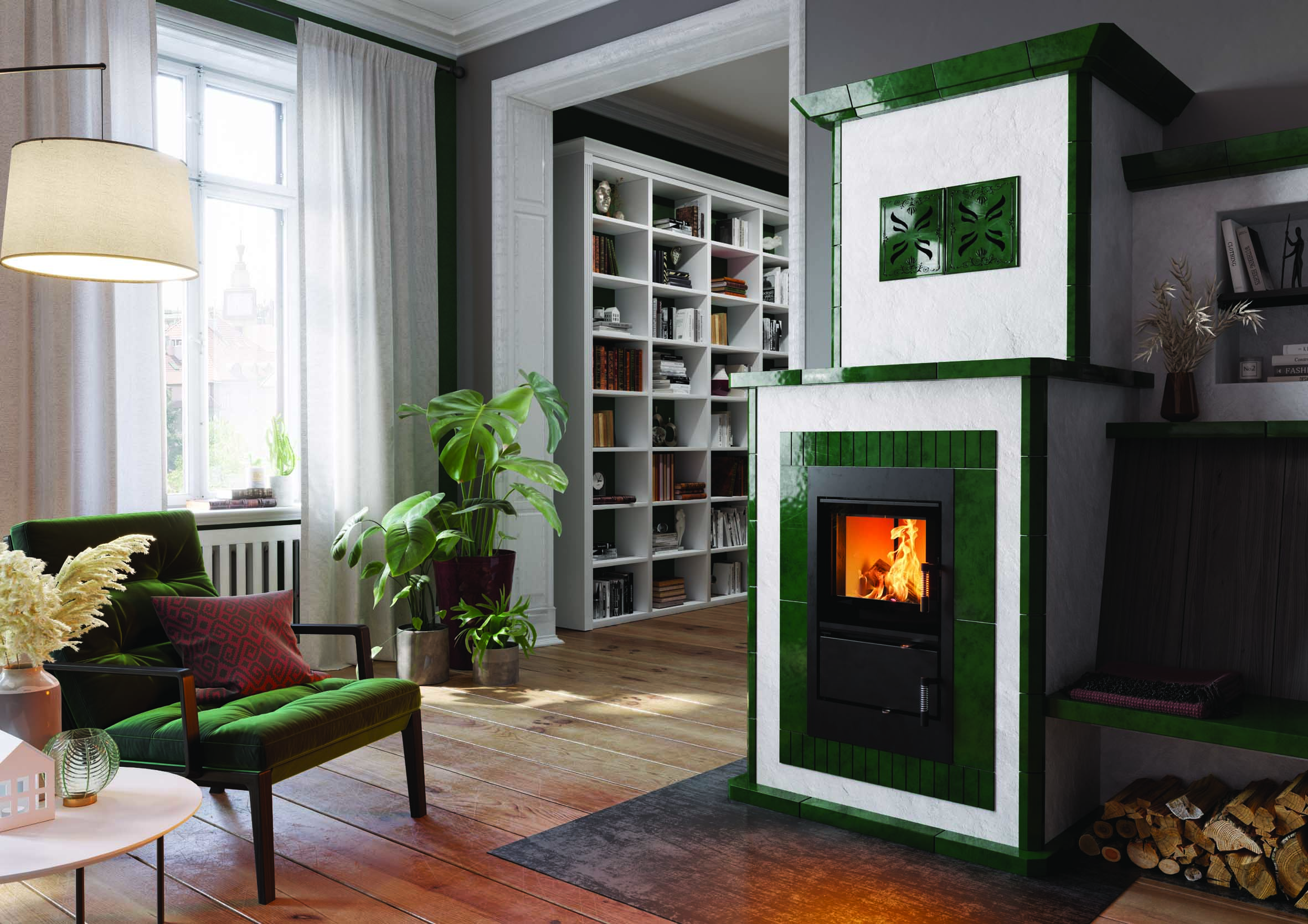 Zukunftssicheres Heizen mit Holz aus der Region entlastet die Umwelt (Die Bildrechte liegen bei dem Verfasser der Mitteilung.)