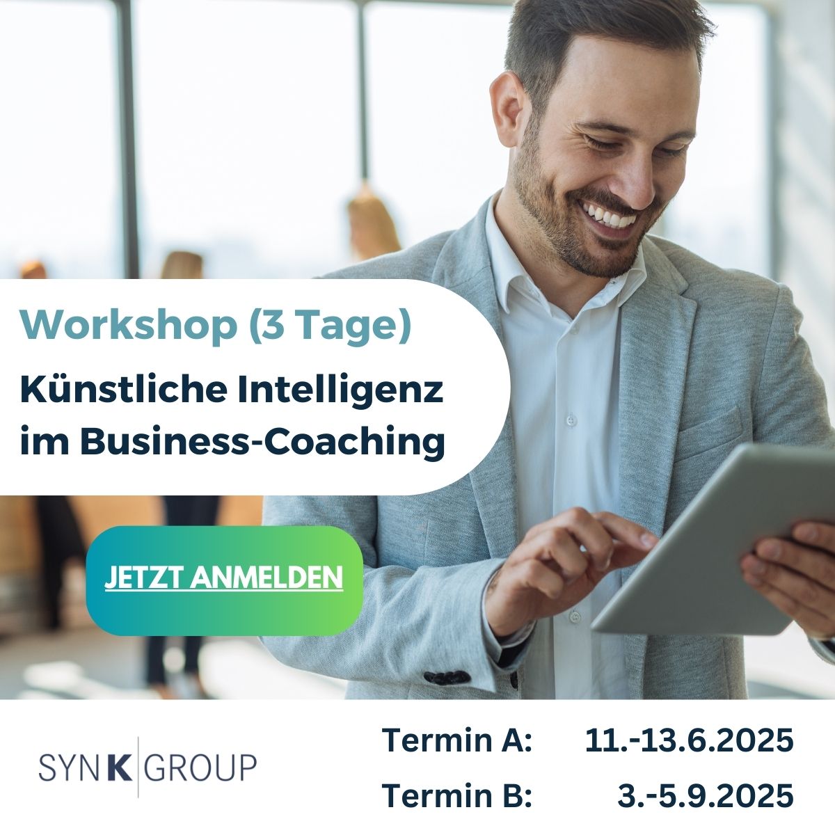 in 3 Tage zu KI-Profi im Business -Coaching (Die Bildrechte liegen bei dem Verfasser der Mitteilung.)