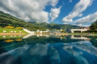 Die Alpentherme Gastein mit traumhaften Panorama (Bergparadies – Apartment & Studio Hotel)