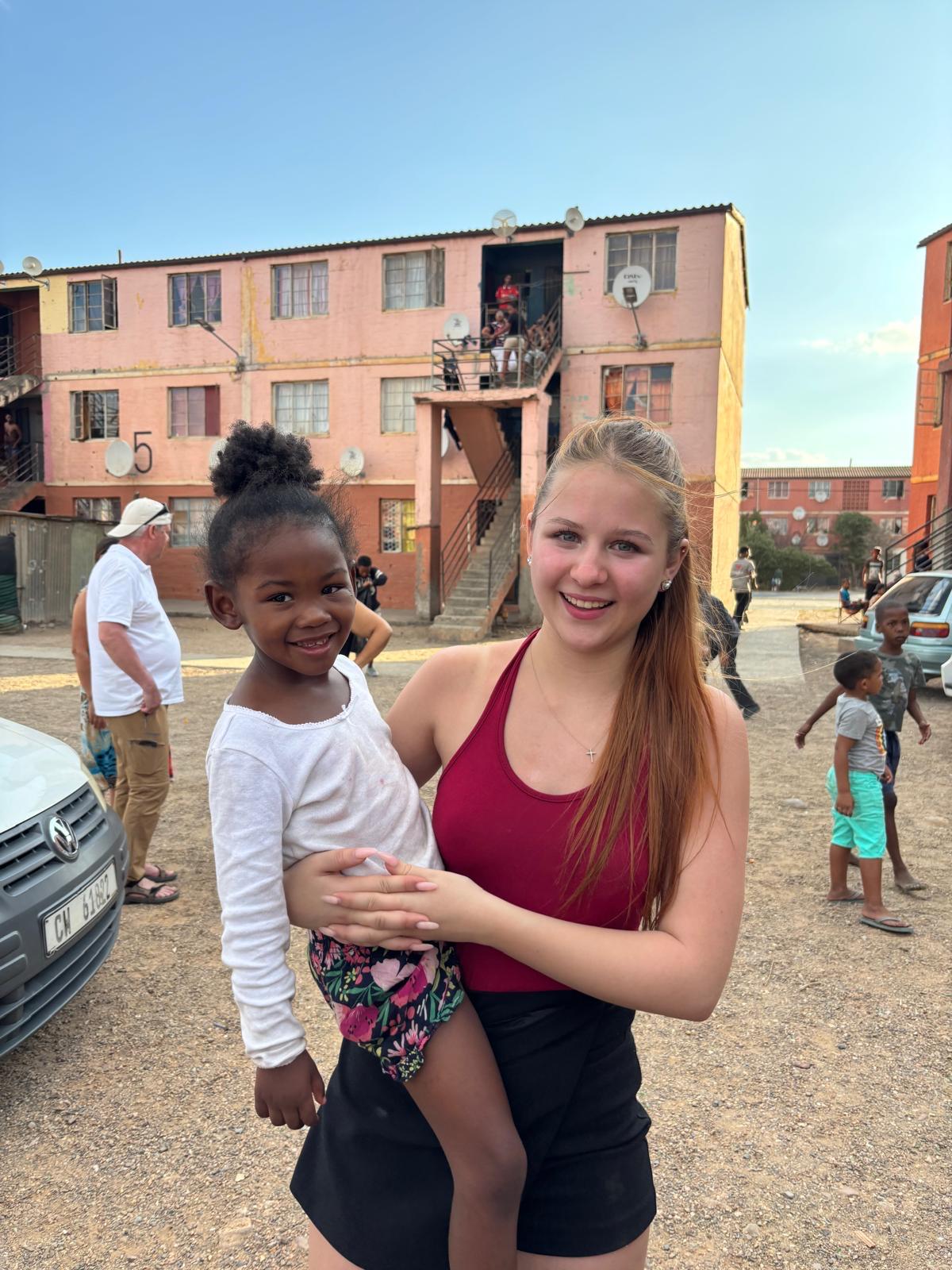 Lucia Besser - im Slum in Südafrika Lucia Besser - im Slum in Südafrika