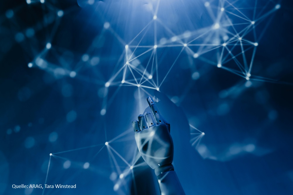 ARAG IT-Experten mit einer Einschätzung zum umstrittenen KI-Modell aus China (Die Bildrechte liegen bei dem Verfasser der Mitteilung.)