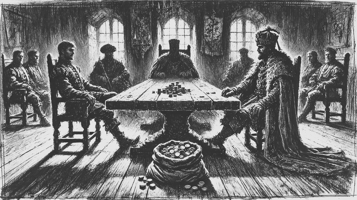 Der Narr und der Zar - Ein Spiel um Macht, Masken und Täuschung. Wer lenkt - und wer wird gelenkt? (© DREIFISCH) Der Narr und der Zar - Ein Spiel um Macht, Masken und Täuschung. Wer lenkt - und wer wird gelenkt? (© DREIFISCH)