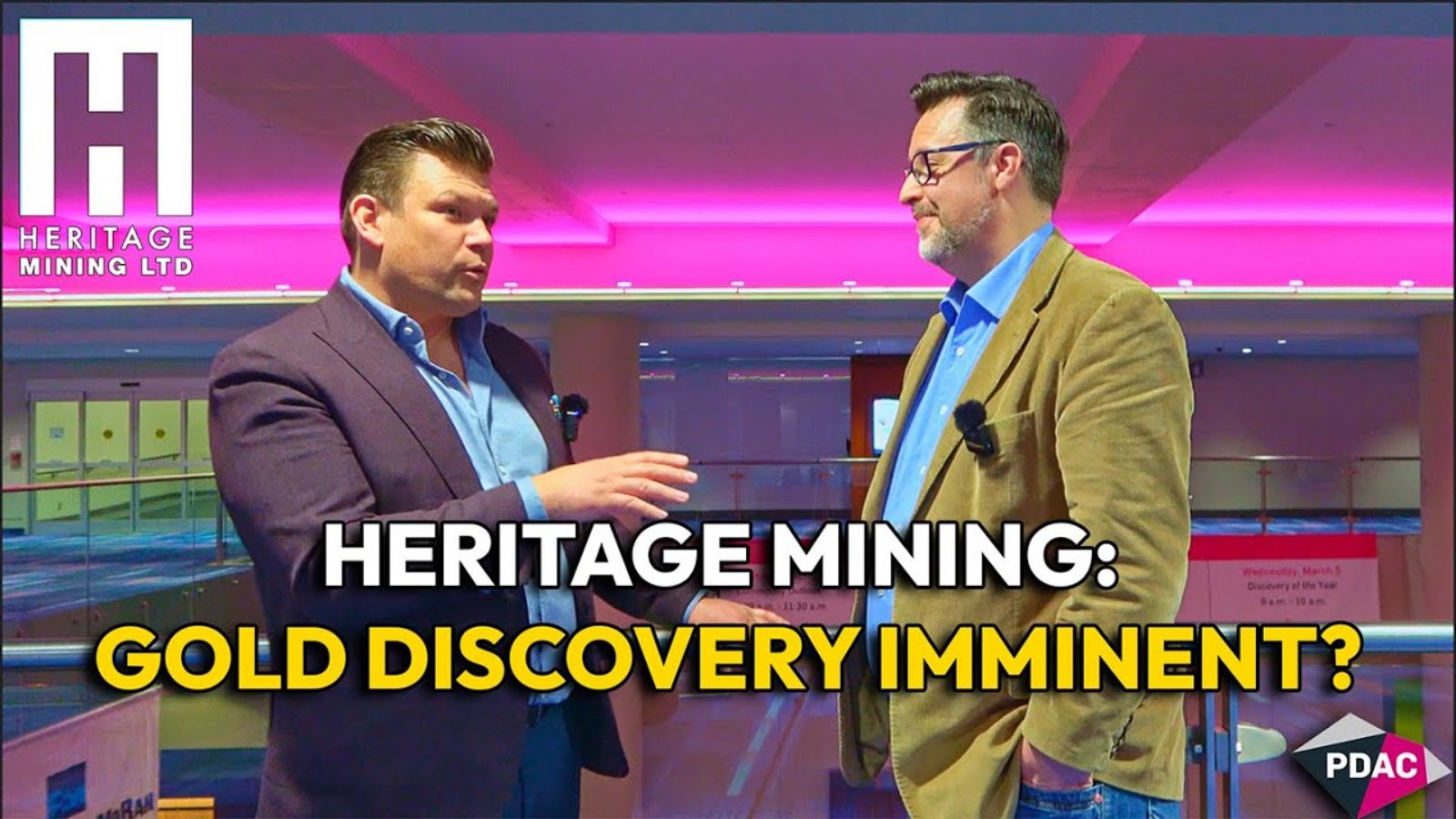 CEO-interview auf der PDAC in Toronto; Goldinvest Consulting GmbH