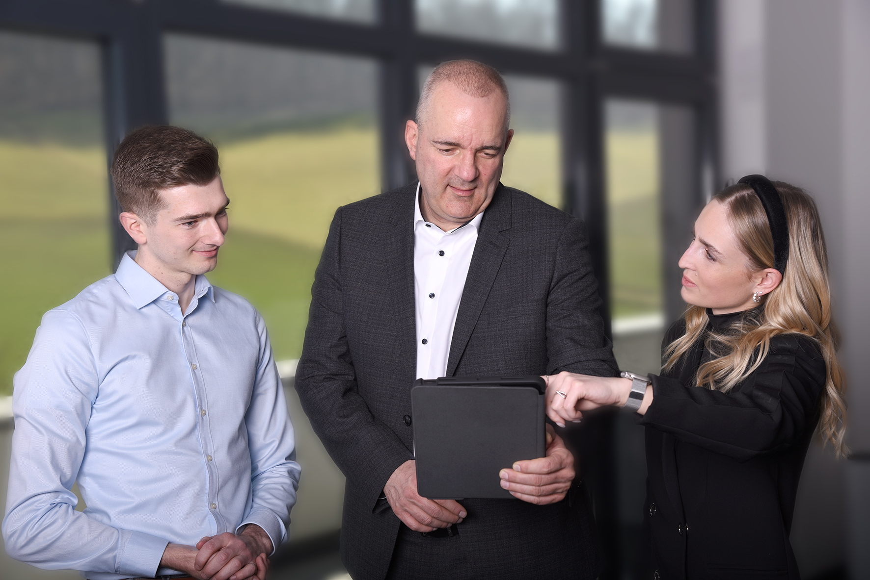 AndréFrohnert (M.) mit Mitarbeitenden (Die Bildrechte liegen bei dem Verfasser der Mitteilung.)